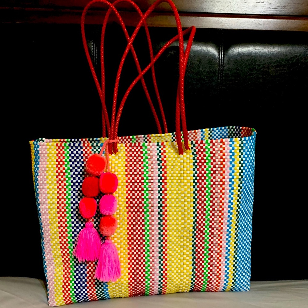 Boutique México Long Handled Tote Bag